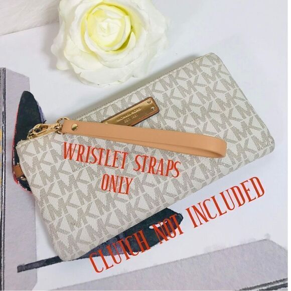 WRISTLET STRAP LEATHER BEIGE/CREAM - Picture 3 of 6